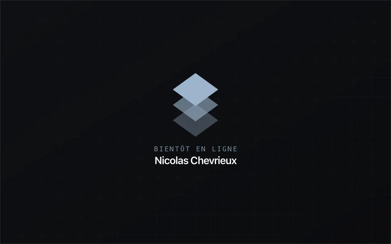 Aperçu du projet Nicolas Chevrieux